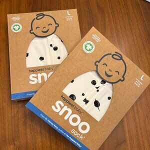 Bundle of 2 Snoo Sleep Sacks - New in Box - Size Large